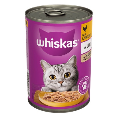 1+ Adult with Chicken in Jelly Wet Cat Food Tin
