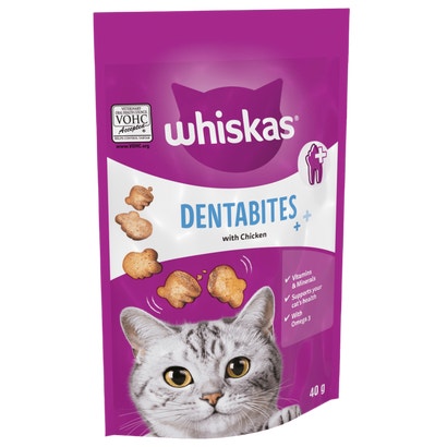 Dentabites Adult Cat Treats with Chicken