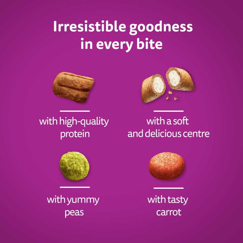 WHISKAS® Cat Dry with Chicken Senior 7+ 1.9kg,800g - 4