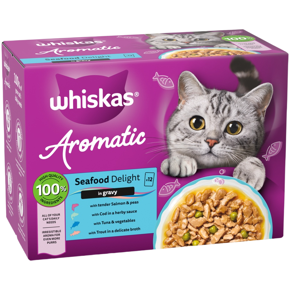 Aromatic Selection Wet Cat Food Pouches