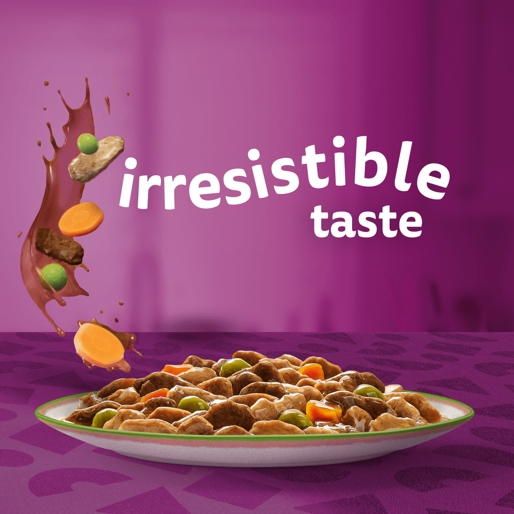 WHISKAS® CHEF'S CHOICE in Gravy Adult Wet Cat Food 40x85g,12x85g - 2