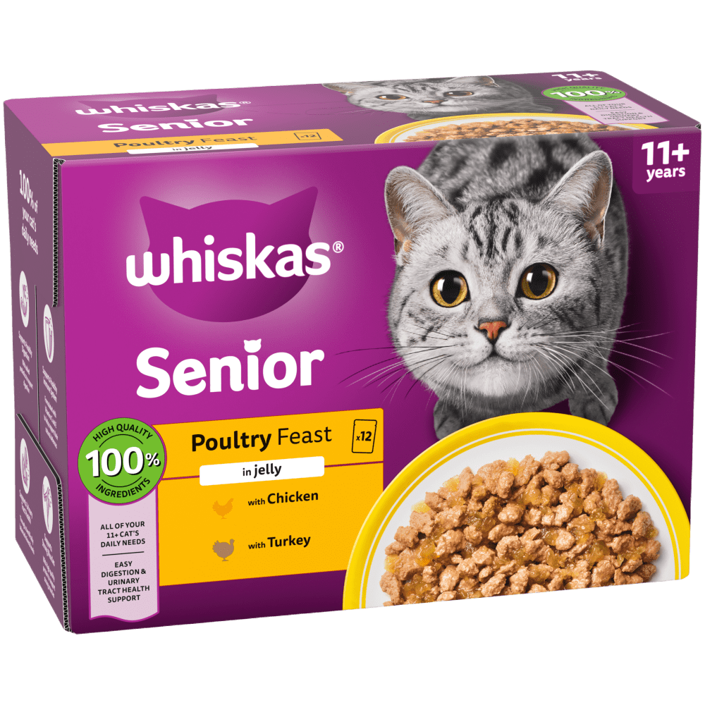 POULTRY FEASTS Senior 11+ in Jelly Wet Cat Food Pouches