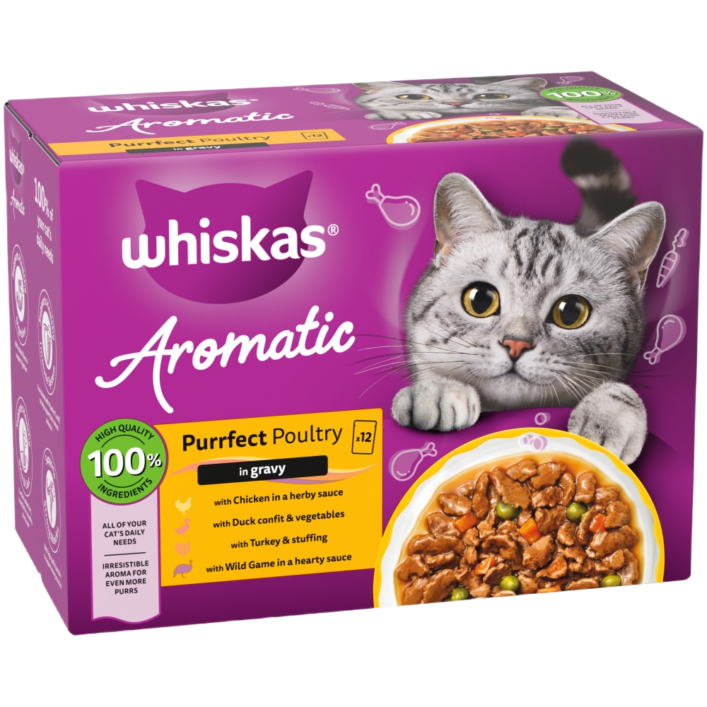 Aromatic Selection Wet Cat Food Pouches