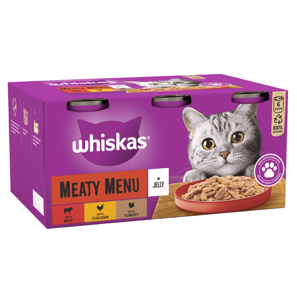 1+ Adult Meaty Menu in Jelly Adult Wet Cat Food Tin